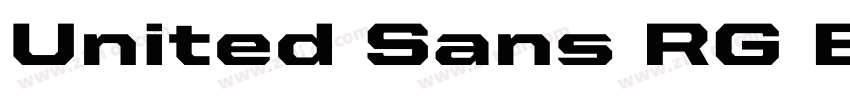 United Sans RG BK字体转换